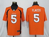 Nike Denver Broncos 5 Flacco Orange Vapor Untouchable Limited Jersey,baseball caps,new era cap wholesale,wholesale hats